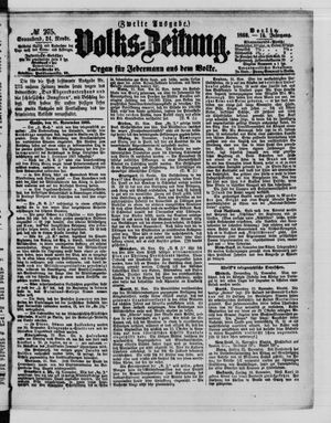 Volks-Zeitung on Nov 24, 1866