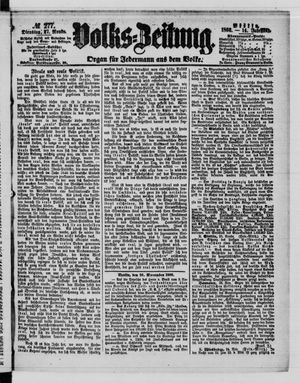 Volks-Zeitung vom 27.11.1866