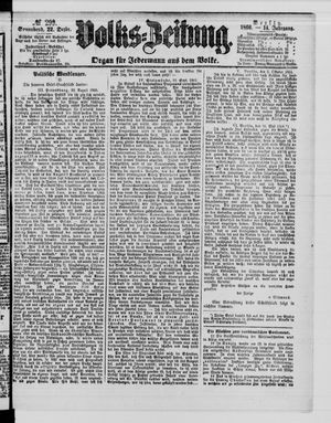 Volks-Zeitung on Dec 22, 1866