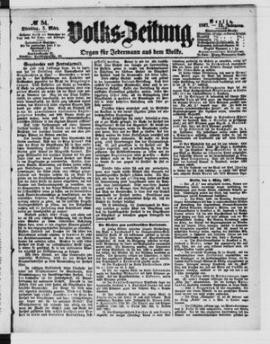 Volks-Zeitung vom 05.03.1867