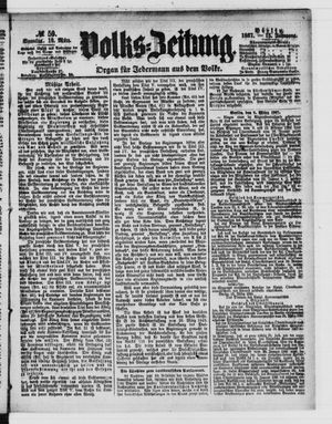 Volks-Zeitung on Mar 10, 1867