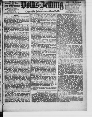 Volks-Zeitung vom 17.03.1867