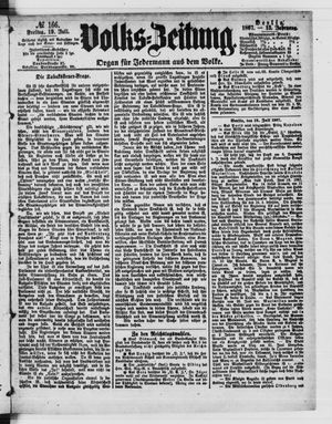 Volks-Zeitung on Jul 19, 1867