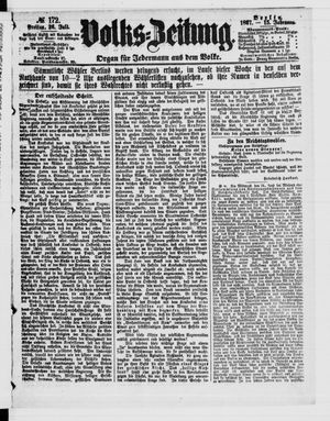 Volks-Zeitung on Jul 26, 1867