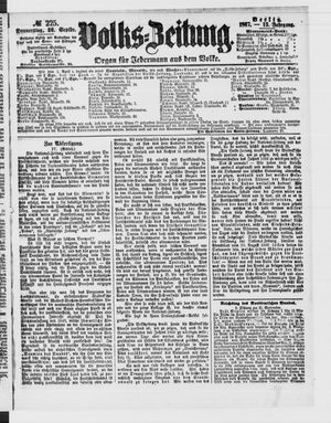 Volks-Zeitung on Sep 26, 1867