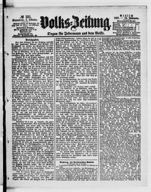 Volks-Zeitung vom 05.10.1867
