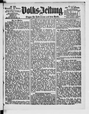 Volks-Zeitung on Oct 12, 1867