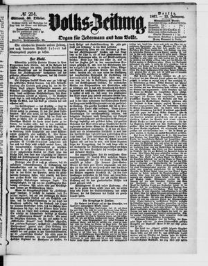 Volks-Zeitung on Oct 30, 1867
