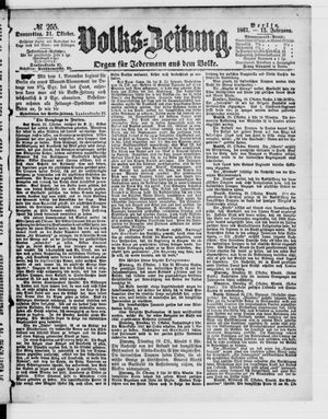 Volks-Zeitung on Oct 31, 1867