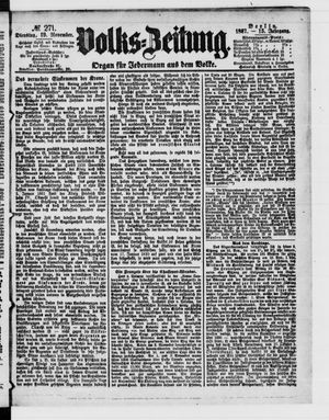 Volks-Zeitung on Nov 19, 1867