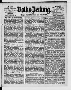 Volks-Zeitung on Dec 4, 1867