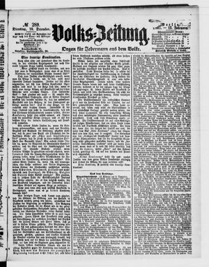 Volks-Zeitung vom 10.12.1867