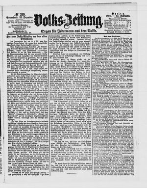 Volks-Zeitung on Dec 21, 1867