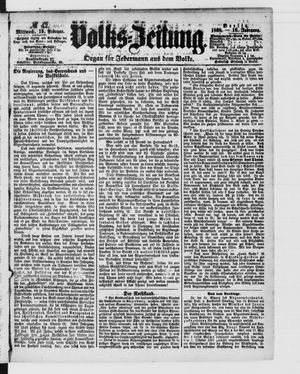 Volks-Zeitung on Feb 19, 1868