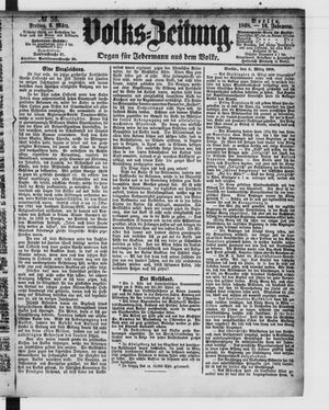 Volks-Zeitung vom 06.03.1868