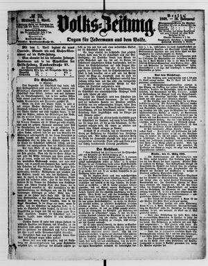 Volks-Zeitung vom 01.04.1868