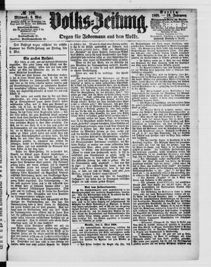 Volks-Zeitung vom 06.05.1868