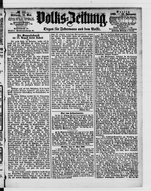 Volks-Zeitung vom 13.05.1868
