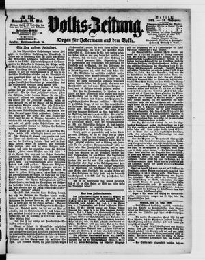 Volks-Zeitung on May 16, 1868