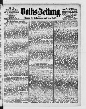 Volks-Zeitung vom 20.05.1868
