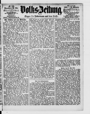 Volks-Zeitung vom 23.05.1868