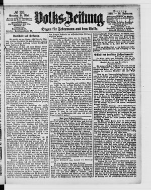 Volks-Zeitung on May 24, 1868