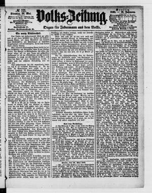 Volks-Zeitung vom 26.05.1868