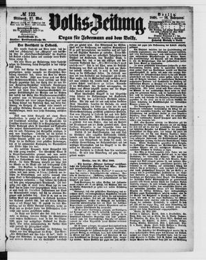 Volks-Zeitung vom 27.05.1868