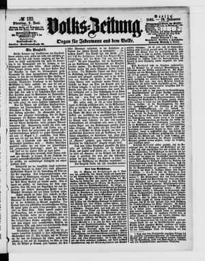 Volks-Zeitung vom 09.06.1868
