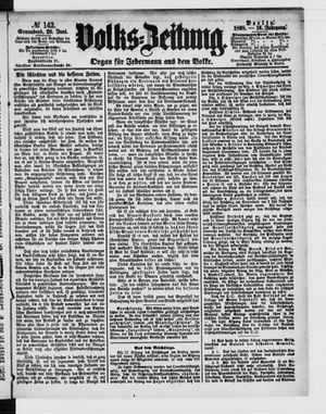Volks-Zeitung on Jun 20, 1868