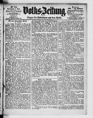 Volks-Zeitung vom 04.07.1868