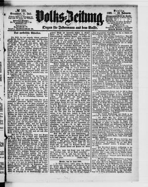 Volks-Zeitung vom 11.07.1868