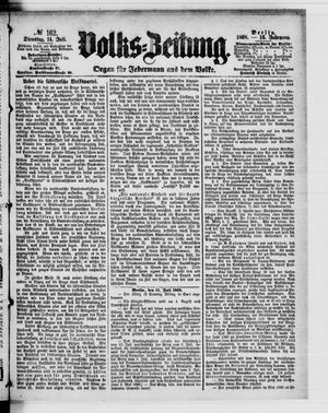 Volks-Zeitung vom 14.07.1868
