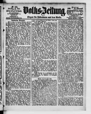Volks-Zeitung vom 21.07.1868