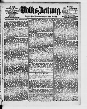 Volks-Zeitung vom 28.07.1868