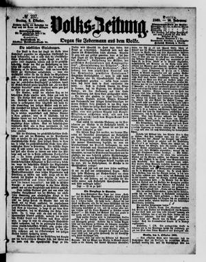 Volks-Zeitung vom 09.10.1868