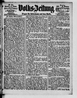 Volks-Zeitung vom 14.10.1868