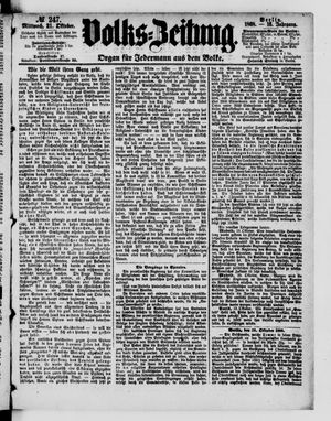 Volks-Zeitung on Oct 21, 1868