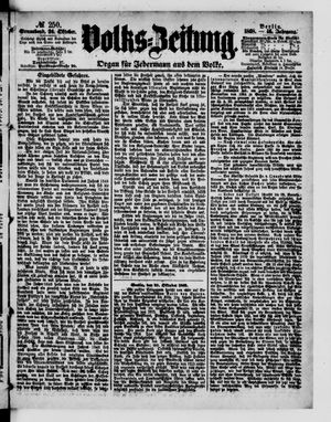 Volks-Zeitung vom 24.10.1868