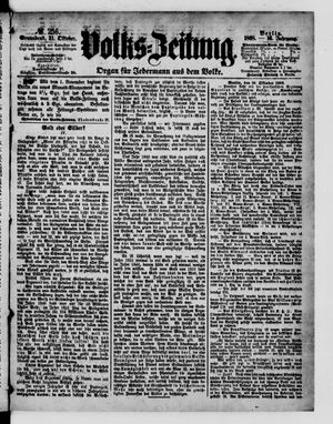Volks-Zeitung vom 31.10.1868