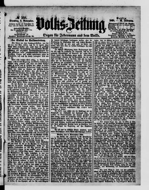 Volks-Zeitung vom 03.11.1868