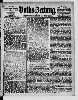 Volks-Zeitung vom 05.11.1868