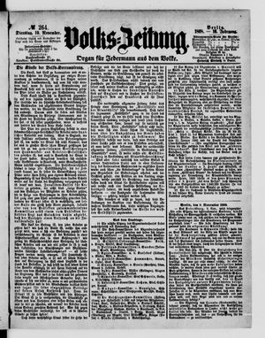 Volks-Zeitung on Nov 10, 1868