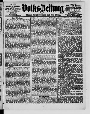 Volks-Zeitung on Nov 20, 1868