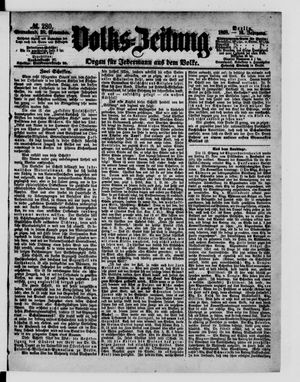 Volks-Zeitung vom 28.11.1868