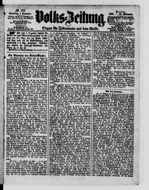 Volks-Zeitung on Dec 1, 1868