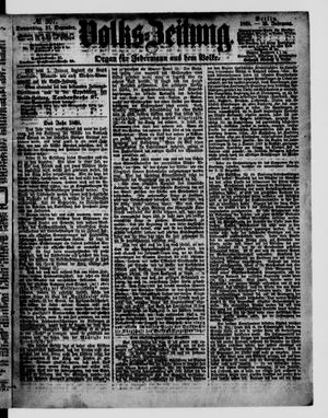 Volks-Zeitung vom 31.12.1868