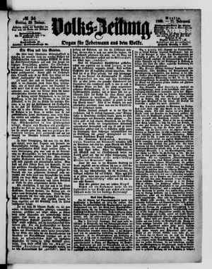 Volks-Zeitung vom 29.01.1869