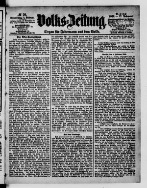 Volks-Zeitung on Feb 4, 1869