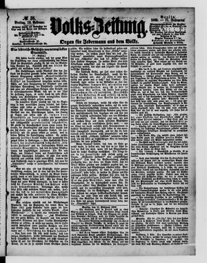 Volks-Zeitung vom 12.02.1869